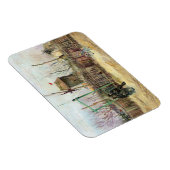 ビンセント・ヴァン・ゴッホ – モンマルトルの通りシーン マグネット (右側)