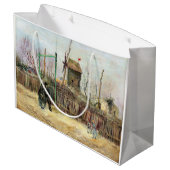 ビンセント・ヴァン・ゴッホ – モンマルトルの通りシーン ラージペーパーバッグ (裏面アングル)