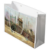 ビンセント・ヴァン・ゴッホ – モンマルトルの通りシーン ラージペーパーバッグ (正面アングル)