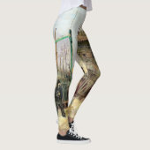 ビンセント・ヴァン・ゴッホ – モンマルトルの通りシーン レギンス (右)