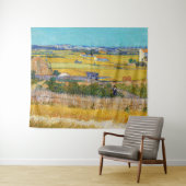ビンセント・ヴァン・ゴッホ – ラクルで収穫 タペストリー (インサイチュ(横))