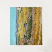 ビンセント・ヴァン・ゴッホ – ラクルで収穫 タペストリー (正面)