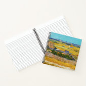 ビンセント・ヴァン・ゴッホ – ラクルで収穫 ノートブック (内部)