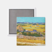 ビンセント・ヴァン・ゴッホ – ラクルで収穫 マグネット (正面/裏面)