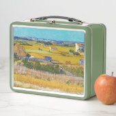 ビンセント・ヴァン・ゴッホ – ラクルで収穫 メタルランチボックス (インサイチュ)