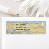 ビンセント・ヴァン・ゴッホ – ラクルで収穫 ラベル (インサイチュ)