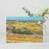 ビンセント・ヴァン・ゴッホ – ラクルで収穫 招待状 (スタンド正面)