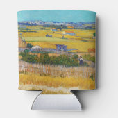 ビンセント・ヴァン・ゴッホ – ラクルで収穫 缶クーラー (裏面)