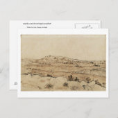 ビンセント・ヴァン・ゴッホ・ラ・クル平野 ポストカード (正面/裏面)