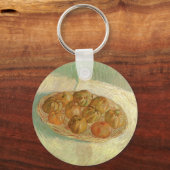 ビンセント・ヴァン・ゴッホ – リンゴの静物籠 キーホルダー (正面)