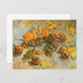 ビンセント・ヴァン・ゴッホ – リンゴ、梨、レモン、ブドウ (正面/裏面)