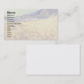 ビンセント・ヴァン・ゴッホ – リーパー&サンの小麦フィールド 名刺 (正面/裏面)