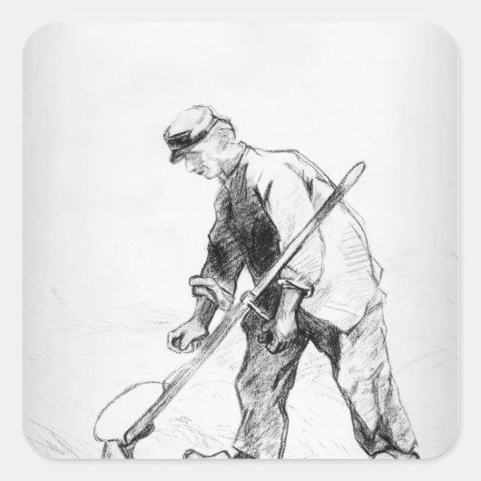 ビンセント・ヴァン・ゴッホ |リーパー スクエアシール (正面)