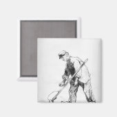 ビンセント・ヴァン・ゴッホ |リーパー マグネット (正面/裏面)