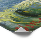 ビンセント・ヴァン・ゴッホ – レザインツ近郊のシースケープホテル ポスター (角)