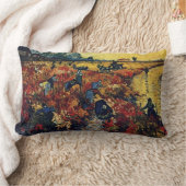 ビンセント・ヴァン・ゴッホ・レッド・ヴィネヤード ランバークッション (ブランケット)