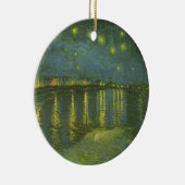 ビンセント・ヴァン・ゴッホ – ローネの星の夜 セラミックオーナメント (右)