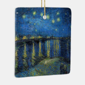 ビンセント・ヴァン・ゴッホ – ローネの星の夜 セラミックオーナメント (右)
