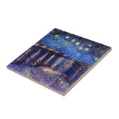 ビンセント・ヴァン・ゴッホ – ローネの星の夜 タイル (側面)