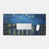 ビンセント・ヴァン・ゴッホ – ローネの星の夜 デスクマット (キーボード&マウス)