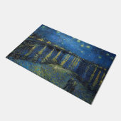 ビンセント・ヴァン・ゴッホ – ローネの星の夜 ドアマット (アングル)