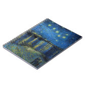 ビンセント・ヴァン・ゴッホ – ローネの星の夜 ノートブック (左側)