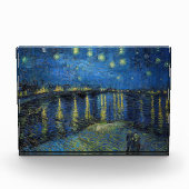 ビンセント・ヴァン・ゴッホ – ローネの星の夜 フォトブロック (正面)
