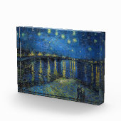ビンセント・ヴァン・ゴッホ – ローネの星の夜 フォトブロック (右)
