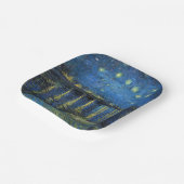 ビンセント・ヴァン・ゴッホ – ローネの星の夜 ペーパープレート (傾斜あり)