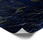 ビンセント・ヴァン・ゴッホ – ローネの星の夜 ポスター (角)