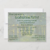 ビンセント・ヴァン・ゴッホ – ローネの星の夜 招待状 (裏面)