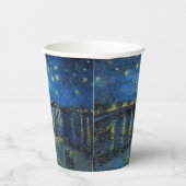 ビンセント・ヴァン・ゴッホ – ローネの星の夜 紙コップ (右)