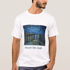 ビンセント・ヴァン・ゴッホ – ローネの星の夜 Tシャツ