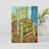 ビンセント・ヴァン・ゴッホ – ヴァン・ゴッホの椅子 サンキューカード (スタンド正面)