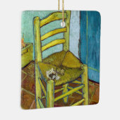 ビンセント・ヴァン・ゴッホ – ヴァン・ゴッホの椅子 セラミックオーナメント (右)