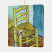ビンセント・ヴァン・ゴッホ – ヴァン・ゴッホの椅子 セラミックオーナメント (左)