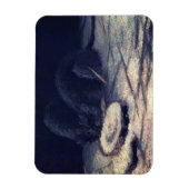 ビンセント・ヴァン・ゴッホ – 二つのネズミ – ラット恋人ファインアート マグネット (縦)