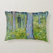 ビンセント・ヴァン・ゴッホ – 二つの姿で低成長 アクセントクッション (裏面)