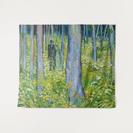 ビンセント・ヴァン・ゴッホ – 二つの姿で低成長 タペストリー (正面(横))