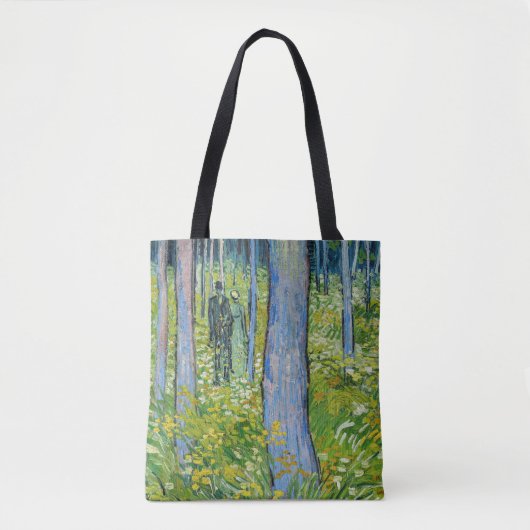 ビンセント・ヴァン・ゴッホ – 二つの姿で低成長 トートバッグ (正面)