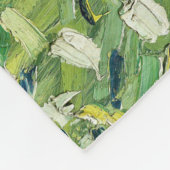 ビンセント・ヴァン・ゴッホ – 二つの姿で低成長 フリースブランケット (角)