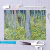 ビンセント・ヴァン・ゴッホ – 二つの姿で低成長 薄葉紙 (クラフト)