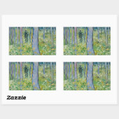 ビンセント・ヴァン・ゴッホ – 二つの姿で低成長 長方形シール (シート)