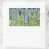 ビンセント・ヴァン・ゴッホ – 二つの姿で低成長 長方形シール (バッグ)