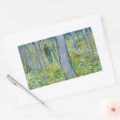 ビンセント・ヴァン・ゴッホ – 二つの姿で低成長 長方形シール (封筒)