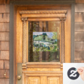 ビンセント・ヴァン・ゴッホ – 二つの姿を持つファームハウス ウィンドウサイン (ホームデコレーション)