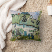 ビンセント・ヴァン・ゴッホ – 二つの姿を持つファームハウス クッション (ブランケット)