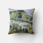 ビンセント・ヴァン・ゴッホ – 二つの姿を持つファームハウス クッション (裏面)