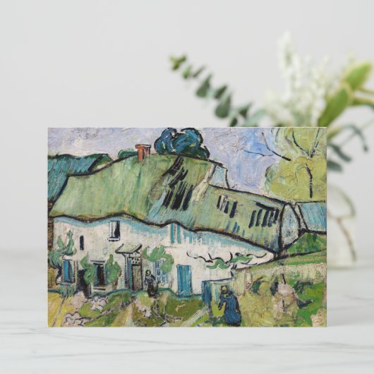 ビンセント・ヴァン・ゴッホ – 二つの姿を持つファームハウス サンキューカード (スタンド正面)