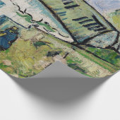 ビンセント・ヴァン・ゴッホ – 二つの姿を持つファームハウス ラッピングペーパー (角)